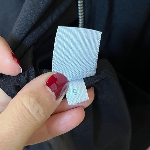 STAUD High Collar Zip Up Cropped Jumpsuit in Black S - Picture 13 of 16